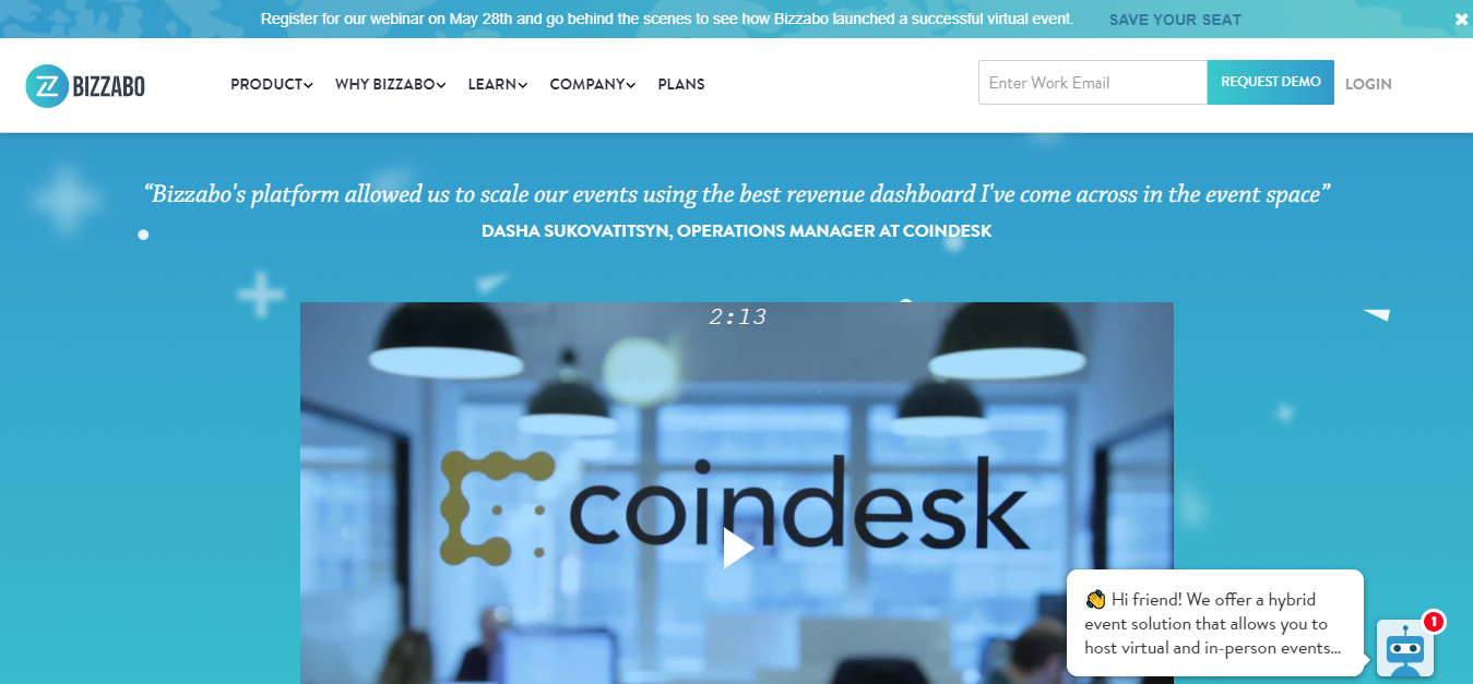 Customer Reviews Website Page at Bizzaboo