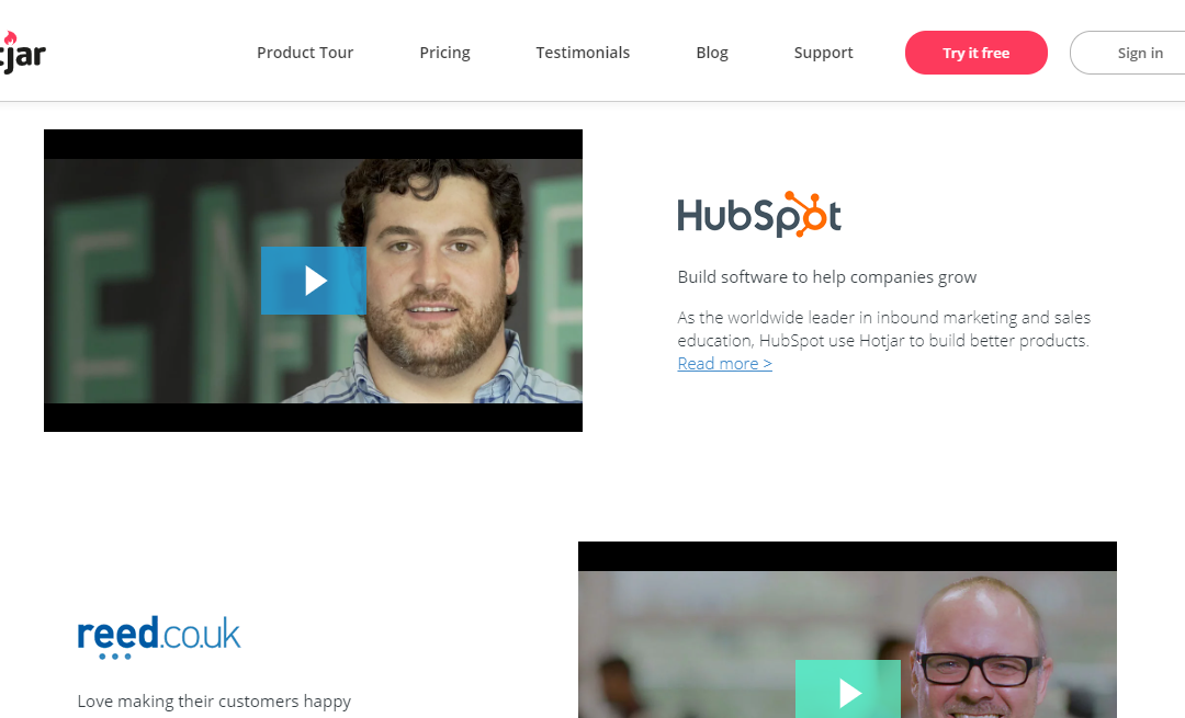 Video Testimonials: Great Customer Review Web Page Examples